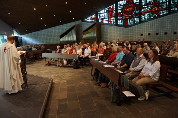 Hl. Messe zum Abschluss der Wallfahrt des Pastoralverbundes.