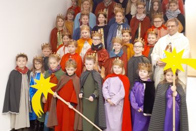 Sternsinger brachten den Segen und sammelten über 20.000 Euro