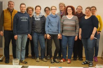 Beim Klausurwochenende die Kinderliturgie in den Blick genommen