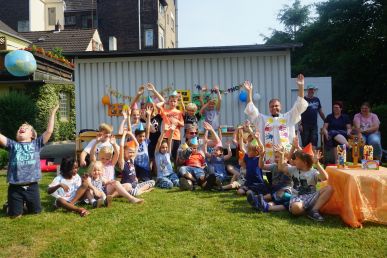 Kirchenmaus Luzie feierte 10. Geburtstag