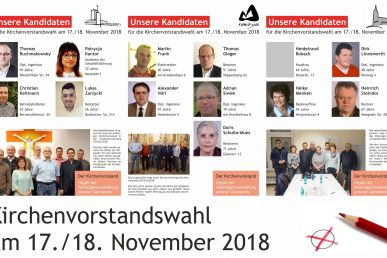 Kirchenvorstandswahl am 17./18. November