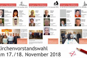 Kirchenvorstandswahl am 17./18. November