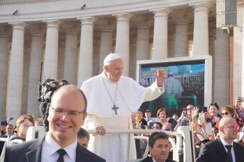 Begegnung mit dem Papst begeisterte