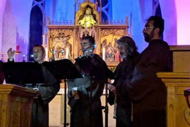 Gregorian Voices begeisterten