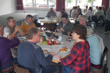 Pilger blickten auf Romfahrt zurück