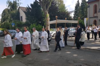 Fronleichnam trifft Kirchentag