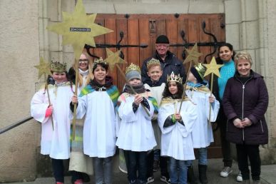 Sternsinger waren schon in Nette unterwegs