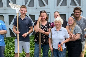 Kirchgarten auf Vordermann gebracht