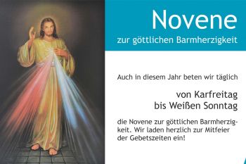 Novene: von Karfreitag bis Weißen Sonntag