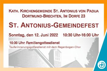 St. Antonius lädt zum Gemeindefest ein