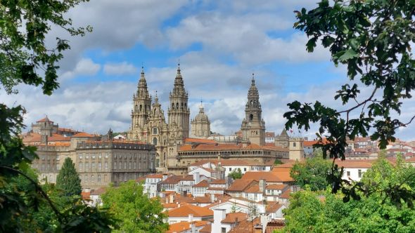 Die Kathedrale von Santiago de Compostela