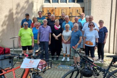 Tafel Radtour führte nach Nette