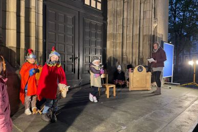 Sankt Martin wurde in zahlreichen Gottesdiensten und Martinszügen gedacht