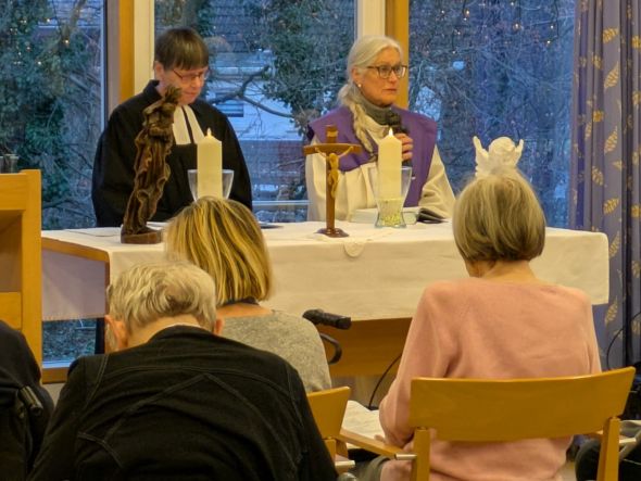 Gottesdienst im Seniorenheim