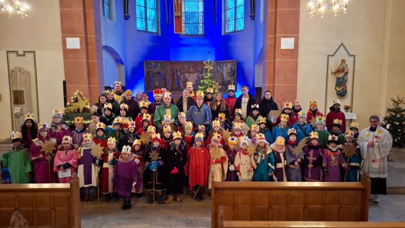 Die Sternsinger in St. Remigius Mengede