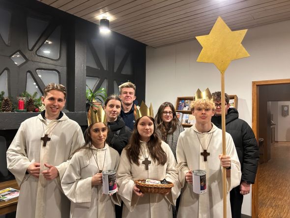 Die Sternsinger in St. Marien Obereving 2025