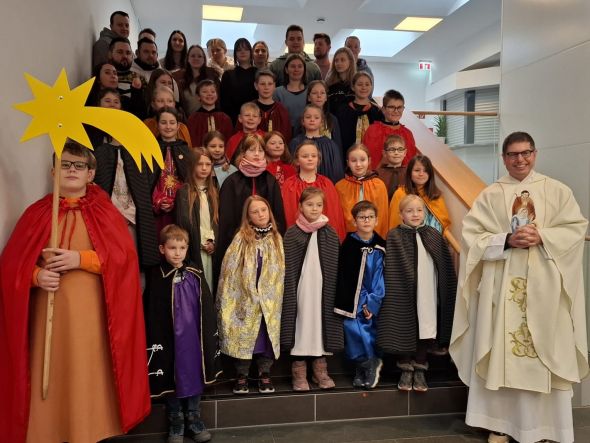 Die Sternsinger in Mariä Heimsuchung Bodelschwingh 2025